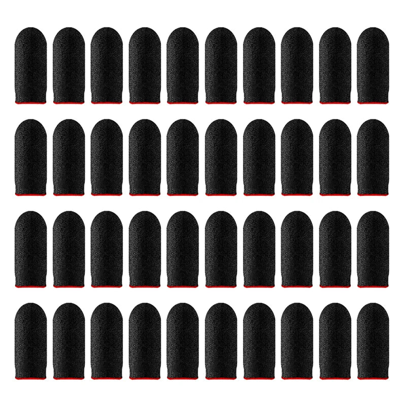 20pcs 40pcs Fingertips For Game PUBG Mobile Anti Slip Finger Glove Game Controller Finger Sleeve For Touch Screen Mobile Gaming