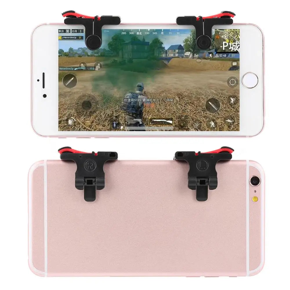 Mobile Game Controller D9 Gamepad Trigger Aim Button L1 R1 Shooter Joystick For SmartPhone Game PUBG Game Accesorios