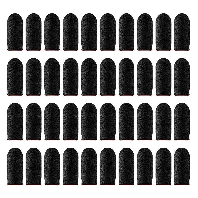 20pcs 40pcs Fingertips For Game PUBG Mobile Anti Slip Finger Glove Game Controller Finger Sleeve For Touch Screen Mobile Gaming