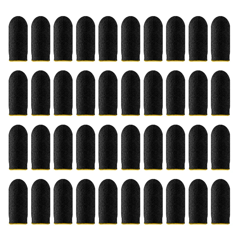 20pcs 40pcs Fingertips For Game PUBG Mobile Anti Slip Finger Glove Game Controller Finger Sleeve For Touch Screen Mobile Gaming