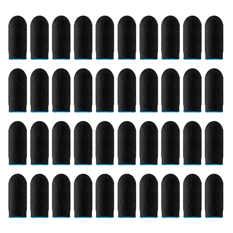 20pcs 40pcs Fingertips For Game PUBG Mobile Anti Slip Finger Glove Game Controller Finger Sleeve For Touch Screen Mobile Gaming