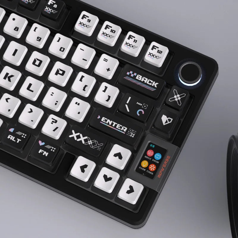 OEM Backlit Keycaps EVA CS GO PBT PC Pudding Keycap For Gaming Mechanical Keyboard Dye Sub Key Caps Anime Theme 61 82 104 Keys