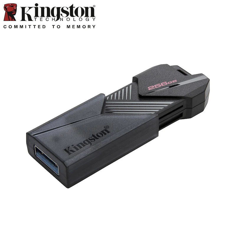 Kingston DataTraveler Exodia Onyx USB Flash Drive 64GB 128GB 256GB USB 3.2 Gen 1 Pen Drive Black DTXOM Flash Drive for Computer