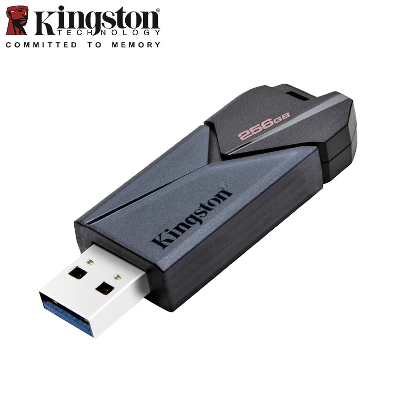 Kingston DataTraveler Exodia Onyx USB Flash Drive 64GB 128GB 256GB USB 3.2 Gen 1 Pen Drive Black DTXOM Flash Drive for Computer