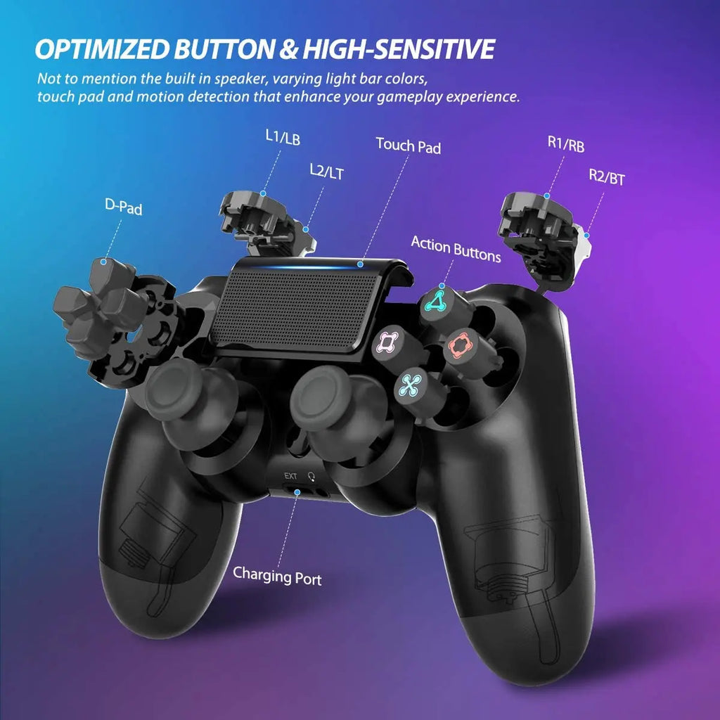 Controller for PS4 Slim Pro Joystick Gamepad Dual Vibration Wireless Bluetooth Joypad For PlayStation 4 Joypad PC/IOS/Android