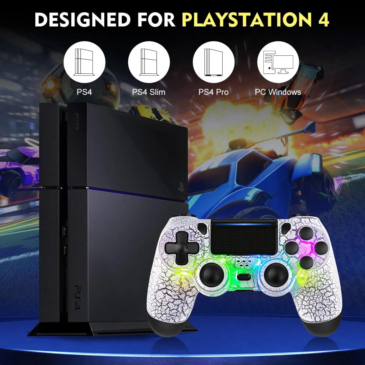 Controller for PS4 Slim Pro Joystick Gamepad Dual Vibration Wireless Bluetooth Joypad For PlayStation 4 Joypad PC/IOS/Android